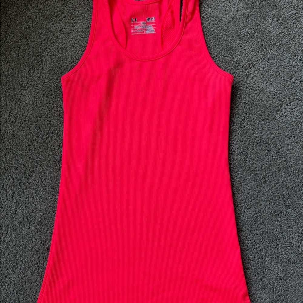 Under Armour Women’s Hot Pink Ribbed Racerback Tank
